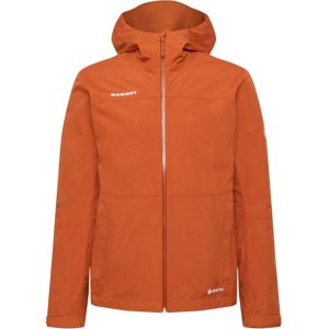 Mammut Leichte, elastische Hardshelljacke zum Wandern Linard Guide HS Hooded Jacket Women Brown XL