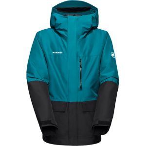 Mammut Isolierte Freeride-Jacke Fall Line HS Thermo Hooded Jacket Men Grün L