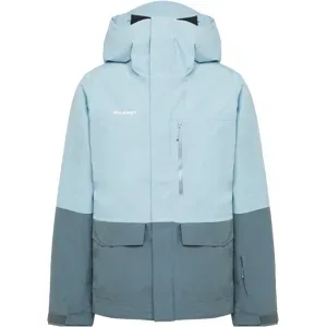 Mammut Isolierte Freeride-Jacke Fall Line HS Thermo Hooded Jacket Men Blau XXL
