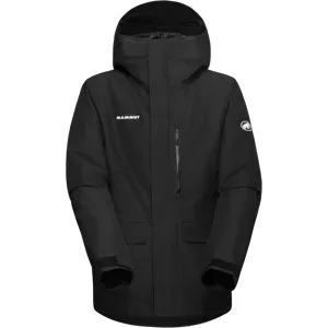 Mammut Isolierte Freeride-Jacke Fall Line HS Thermo Hooded Jacket Men Schwarz S