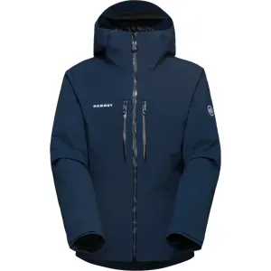 Mammut Isolierte All-Mountain-Skijacke Stoney HS Thermo Hooded Jacket Men Blau S