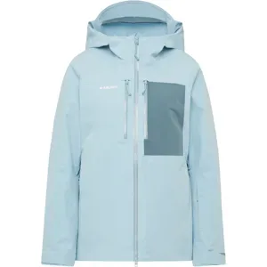 Mammut Isolierte All-Mountain-Skijacke Stoney HS Thermo Hooded Jacket Women Blau S