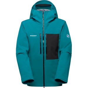 Mammut All-Mountain-Hardshellskijacke Stoney HS Hooded Jacket Men Grün L