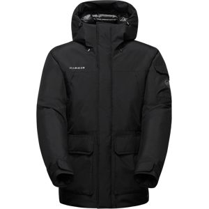 Mammut Warmer und wasserdichter urbaner Parka Obelisk Gore-Tex HS Thermo Coat Men Schwarz XXL