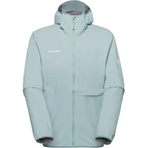 Mammut Kompakte minimalistische Hardshell-Wanderjacke Ducan Light HS Hooded Jacket Men Blau XXL
