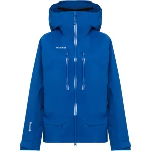 Mammut Strapazierfähige GORE-TEX Pro All-Mountain-Jacke Crater Pro HS Hooded Jacket Women Blau XL