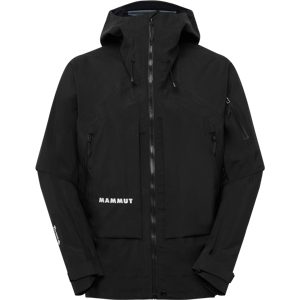 Mammut Strapazierfähige GORE-TEX Pro Bergjacke Eiger Nordwand Pro HS Hooded Jacket Men Schwarz XXL