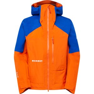Mammut Minimalistische GORE-TEX Pro Hardshell-Bergjacke Eiger Nordwand Advanced HS Hooded Jacket Men Orange XXL