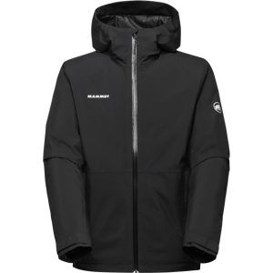 Mammut Wasserdichte Isolationsjacke zum Wandern Linard HS Thermo Hooded Jacket Men Schwarz XL