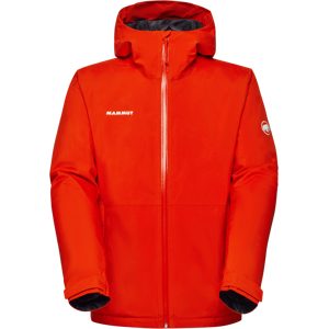 Mammut Wasserdichte Isolationsjacke zum Wandern Linard HS Thermo Hooded Jacket Men Rot M