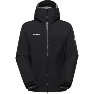 Mammut Wasserdichte Hardshell-Funktionsjacke für die Berge Alto Guide HS Hooded Jacket Men Schwarz XL