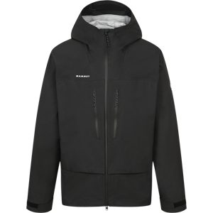 Mammut Alltagstaugliche wasserdichte Hardshelljacke Valley HS Jacket Schwarz L