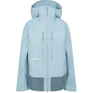 Mammut Robuste GORE-TEX Pro Freeride-Hardshelljacke Eiger Free Pro HS Hooded Jacket Women Blau M