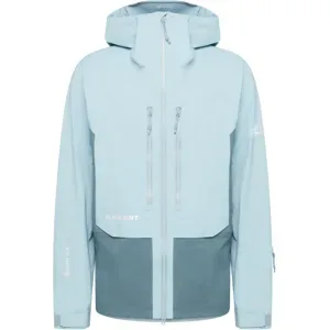 Mammut Leichte, atmungsaktive Freeride-Hardshelljacke Eiger Free Advanced HS Hooded Jacket Men Blau XL