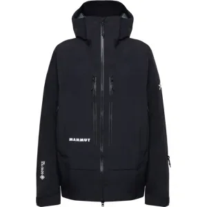 Mammut Robuste GORE-TEX Pro Freeride-Hardshelljacke Eiger Free Pro HS Hooded Jacket Men Schwarz S