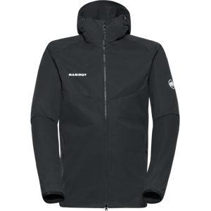 Mammut Atmungsaktive Softshelljacke GRANITE SO Hooded Jacket Men Schwarz XXL
