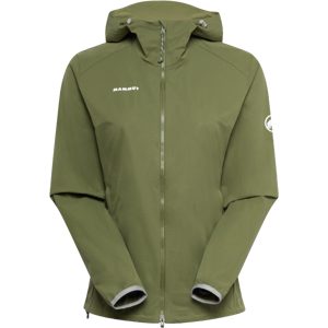 Mammut Atmungsaktive Softshelljacke GRANITE SO Hooded Jacket Women Grün XS