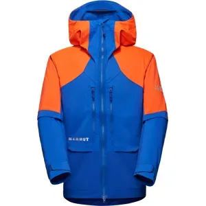 Mammut Wetterfeste Softshell-Bergjacke Eiger Nordwand Pro SO Hooded Jacket Men Blau L