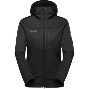 Mammut Vielseitig einsetzbare Softshelljacke für jede Saison Ultimate VIII SO Hooded Jacket Women Schwarz XS