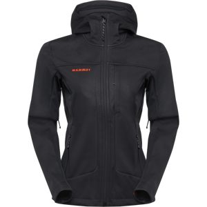 Mammut Vielseitig einsetzbare Softshelljacke für jede Saison Ultimate VIII SO Hooded Jacket Women 25 Years Schwarz XL