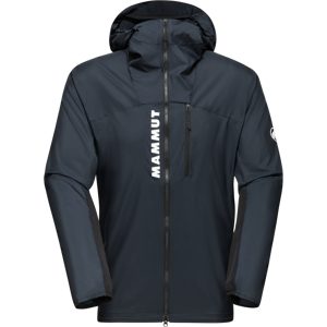 Mammut Ultraleichter, atmungsaktiver Windbreaker Aenergy WB Hooded Jacket Men Schwarz S