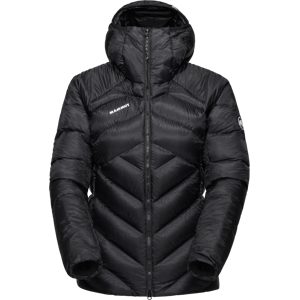 Mammut Sehr leichte Daunenjacke für alpine Bedingungen Taiss IN Hooded Jacket Women Schwarz XL