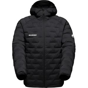 Mammut Isolationsjacke aus 100 % recycelten Materialien Sender IN Hooded Jacket Men Schwarz 3XL