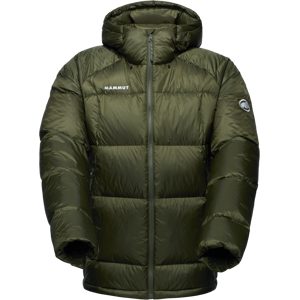 Mammut Daunen-Isolationsjacke für den Alltag Glacier Glow IN Hooded Jacket Men Grün M