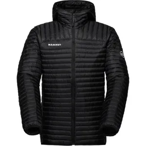 Mammut Vielseitige Daunenjacke für die Berge Broad Peak Light IN Hooded Jacket Men Schwarz 3XL