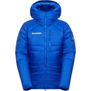 Mammut Extrawarme, strapazierfähige Daunen-Sicherungsjacke Eiger Nordwand Advanced Down IN Hooded Jacket Men Blau XL