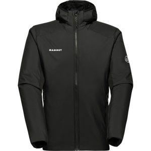 Mammut Leichte Hybrid-Isolationsjacke Rime Light IN Hybrid Hooded Jacket Men Schwarz 3XL