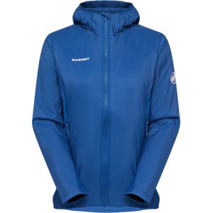 Mammut Leichte Hybrid-Isolationsjacke Rime Light IN Hybrid Hooded Jacket Women Blau S