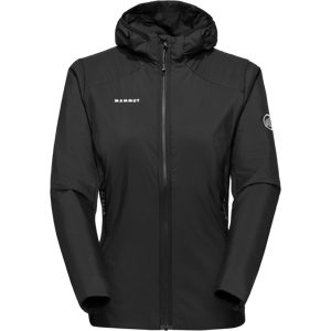 Mammut Leichte Hybrid-Isolationsjacke Rime Light IN Hybrid Hooded Jacket Women Schwarz XXL