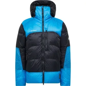 Mammut Extrawarme, strapazierfähige Daunen-Sicherungsjacke Taiss Pro Belay IN Hooded Jacket Men Schwarz XXL