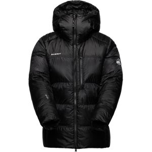 Mammut Extrawarme, strapazierfähige Daunen-Sicherungsjacke Taiss Pro Belay IN Hooded Jacket Women Schwarz S