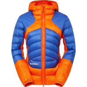 Mammut Vielseitige, leichte Daunen-Isolationsjacke Eiger Nordwand Light Down IN Hooded Jacket Women Orange XL