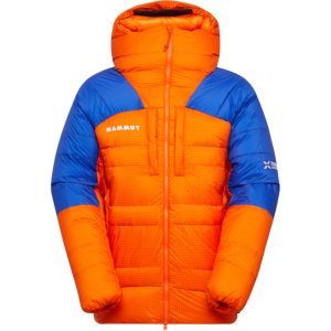 Mammut Extrawarmer, strapazierfähiger Daunen-Expeditionsparka Eiger Nordwand Pro Down IN Hooded Parka Men Orange S