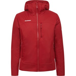 Mammut Isolationsjacke für verschiedene Sportarten Rime IN Hooded Jacket Men Rot M