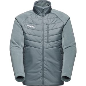 Mammut Weiche und wärmende Fleecejacke zum Wandern Innominata ML Hybrid Jacket Men Grau XL