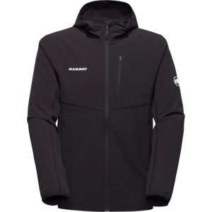 Mammut Federleichter Midlayer für Bergsport-Allrounder Madris Light ML Hooded Jacket Men Schwarz 3XL