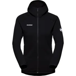 Mammut Die etwas andere Fleecejacke Aconcagua ML Hooded Jacket Women Schwarz XXL