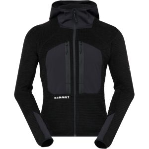 Mammut Warme, atmungsaktive Midlayer-Bergjacke Eiger Nordwand Pro ML Air Hooded Jacket Men Schwarz L