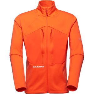 Mammut Strapazierfähige, atmungsaktive Midlayer-Bergjacke Eiger Nordwand Advanced ML Jacket Men Orange S