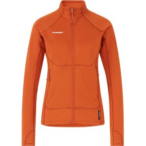 Mammut Warmer, schnelltrocknender Performance-Midlayer Taiss ML Jacket Women Brown M