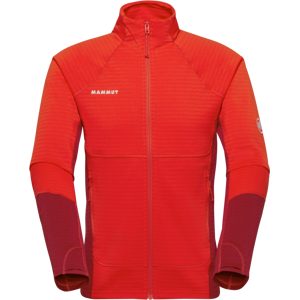 Mammut Warmer, schnelltrocknender Performance-Midlayer Taiss ML Jacket Men Rot XL