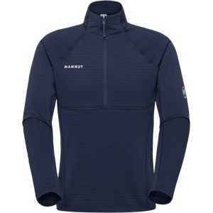 Mammut Warmer Performance-Midlayer mit Halbreissverschluss Taiss ML Half Zip Pull Men Blau S