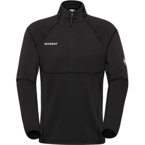 Mammut Warmer Performance-Midlayer mit Halbreissverschluss Taiss ML Half Zip Pull Men Schwarz XXL