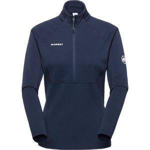 Mammut Warmer Performance-Midlayer mit Halbreissverschluss Taiss ML Half Zip Pull Women Blau S