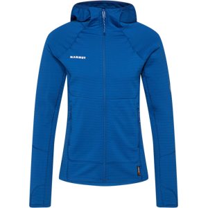 Mammut Warmer, schnelltrocknender Performance-Midlayer mit Kapuze Taiss ML Hooded Jacket Men Blau S