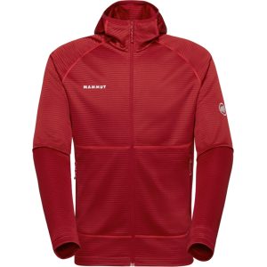 Mammut Multifunktionale Midlayer-Jacke mit Kapuze Crag ML Hooded Jacket Men Rot XXL